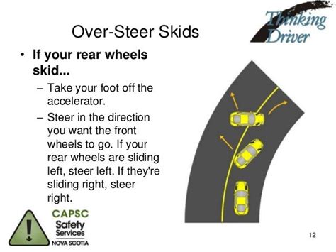 if i skids left which way should you steer|how to handle a skid speed.